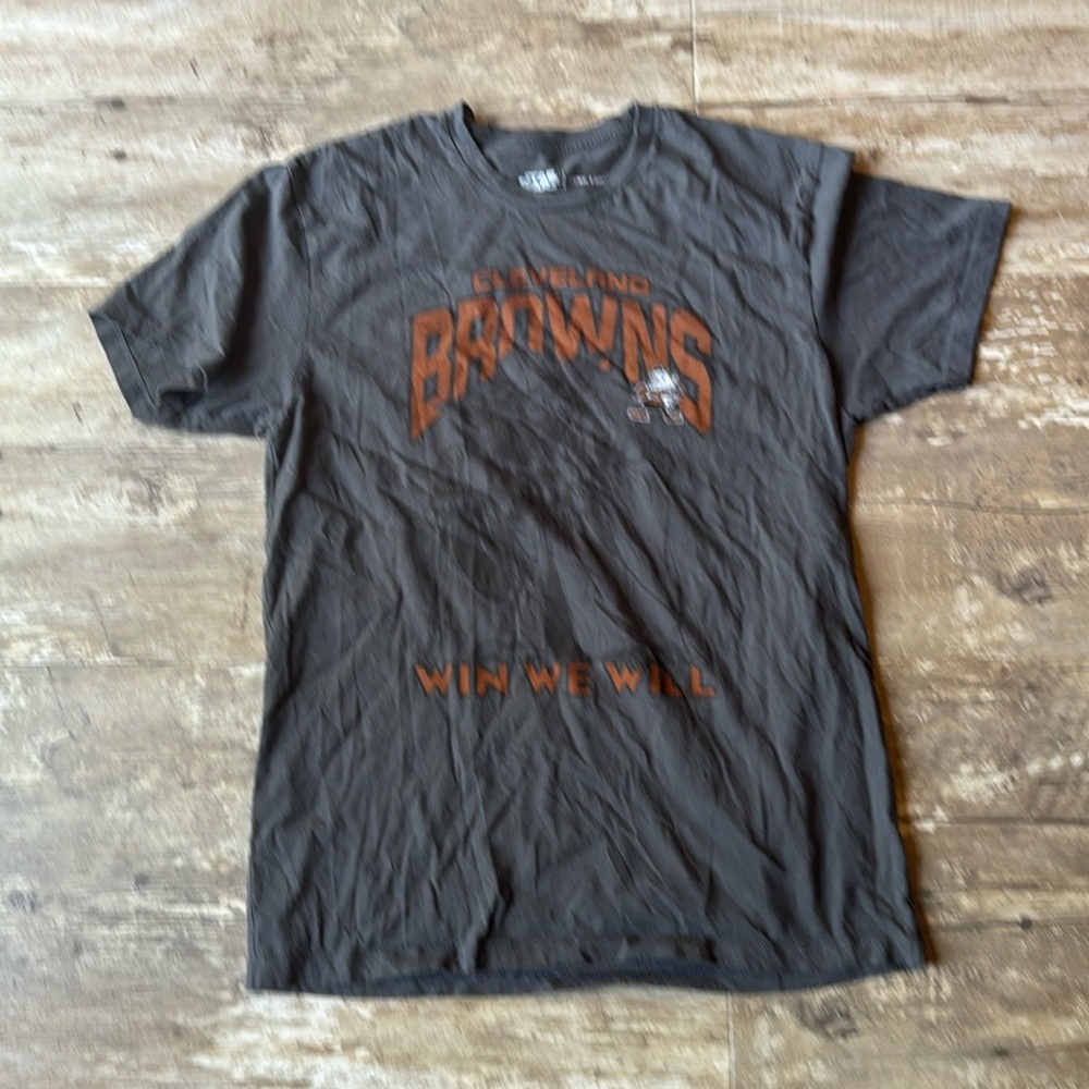 CLEVELAND BROWNS x Star Wars Yoda Junk Food Tee Shirt Medium